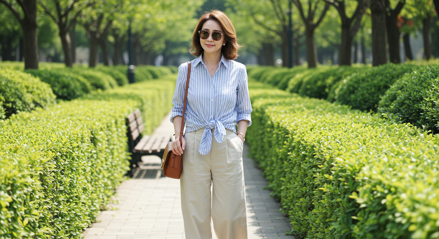 키 작은 중년여성