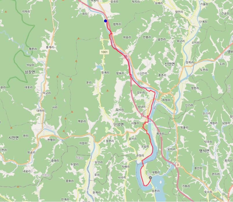 새로운 국토종주 자전거길 신규 노선 개통 구간 위치 코스 서울 경기 충남 천안 경남 진주 산청 자전거길 코스12