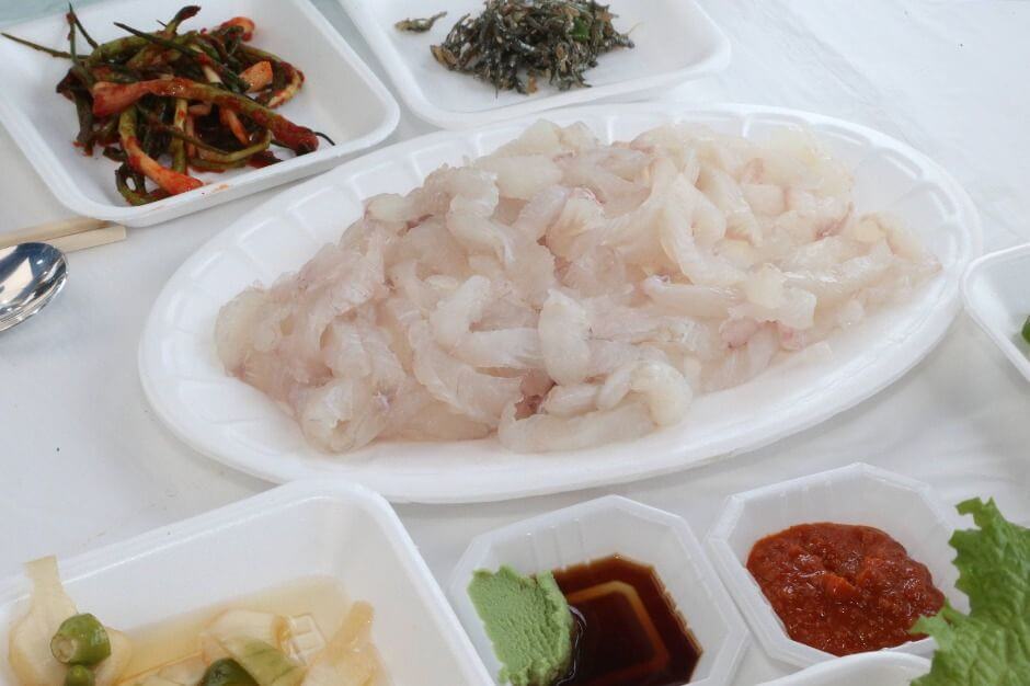 서천 자연산 광어 도미 축제