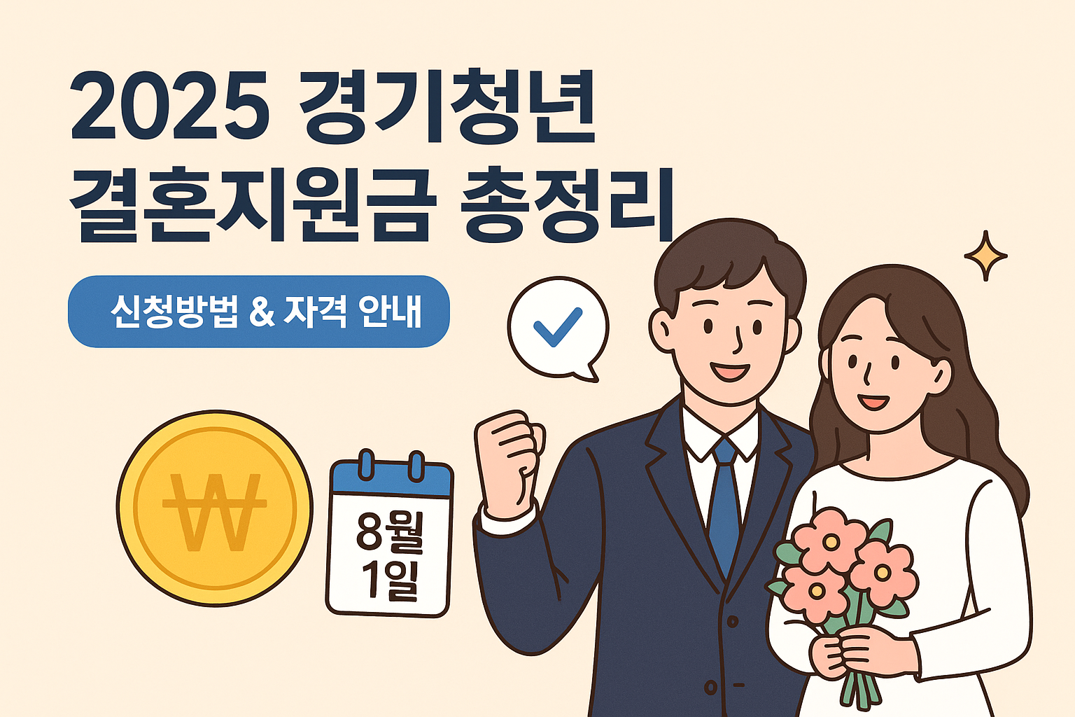 경기청년 결혼지원금 관련 이미지