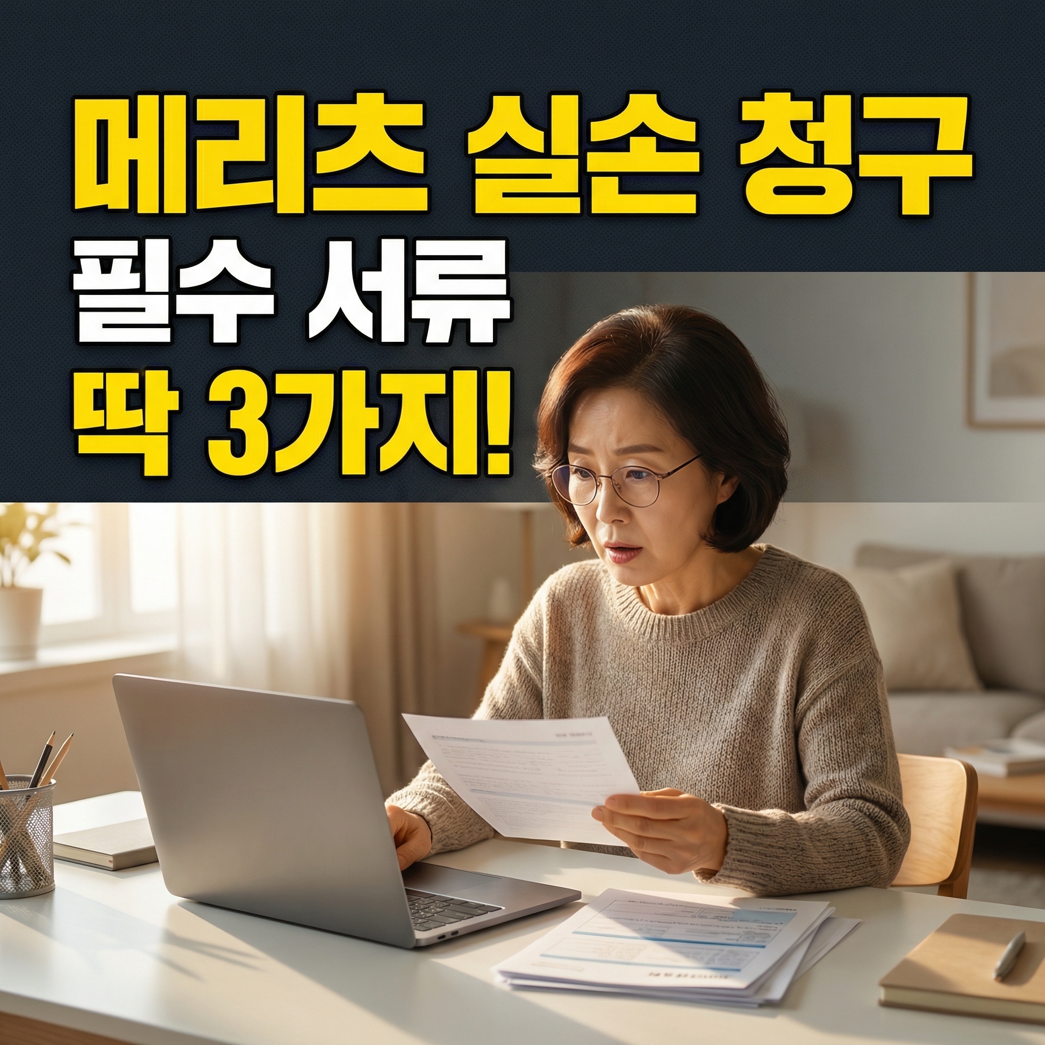 메리츠화재 실손보험 청구 서류 알아보기