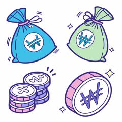 세금을 표현한 아이콘