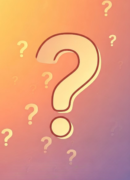 검사에 대한 물음표 사진