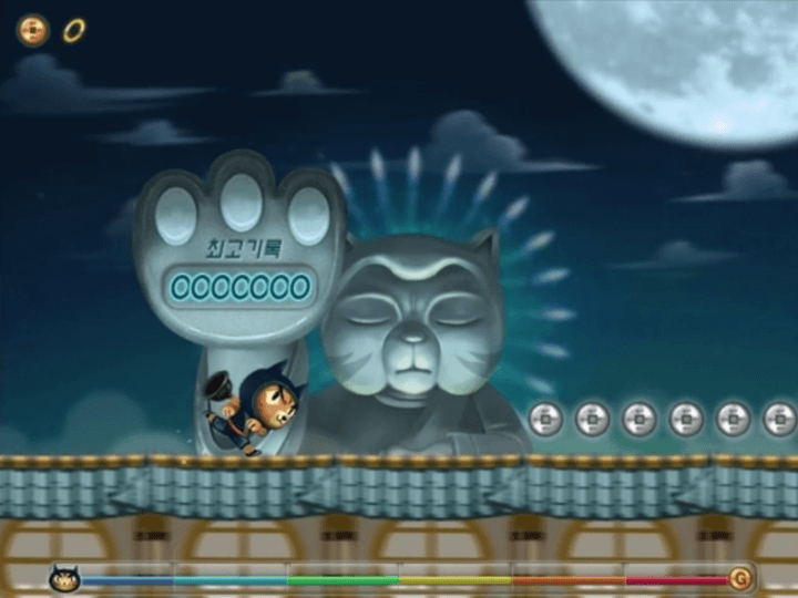 고군분투-고양이-플래시게임-시작-화면