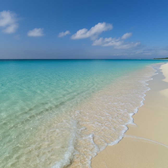 일본 미야코지마 마에하마 해변의 이미지