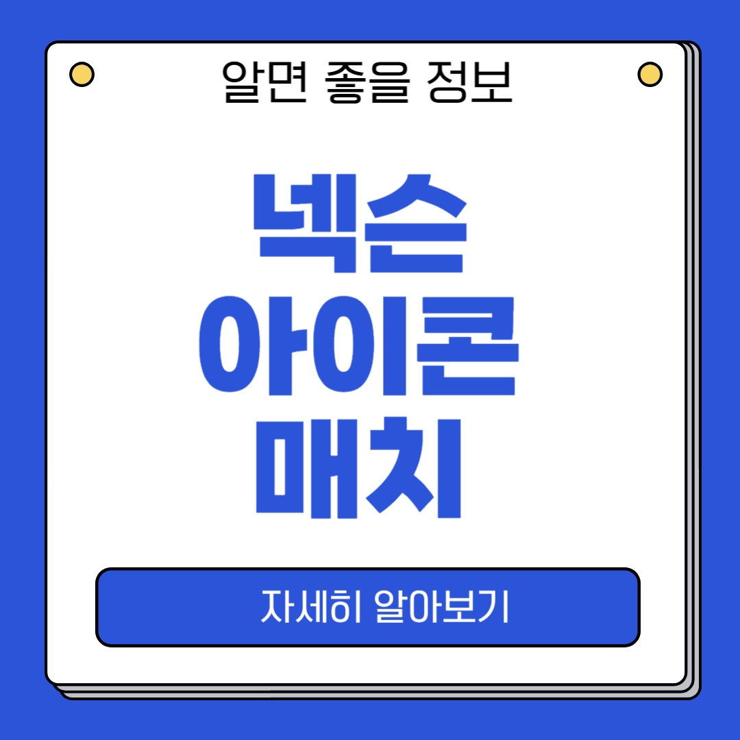 넥슨 아이콘 매치
