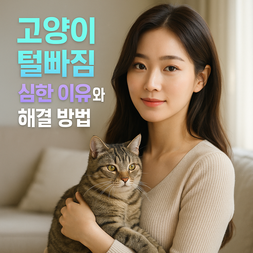 고양이 털빠짐 원인과 해결 가이드 2025