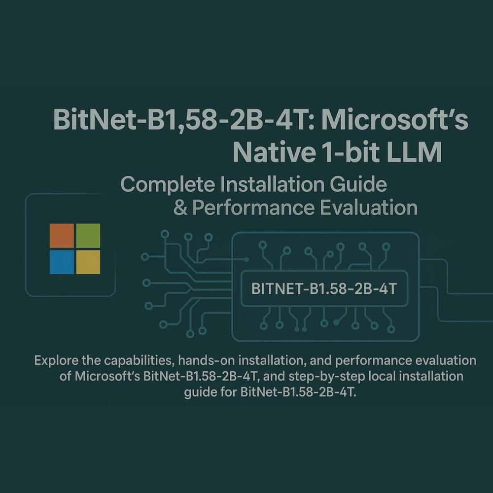 1bit llm 모델을 나열한 대표 이미지