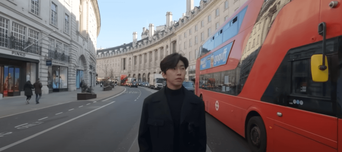 임영웅 뮤직비디오 한 장면