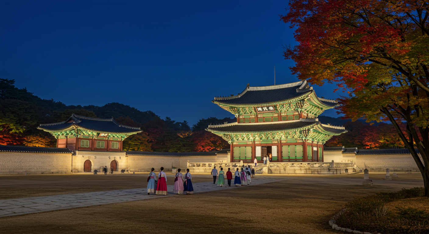 “2025년 경복궁 야간개장 하반기 일정·예매 총정리 (8월 27일 오픈)”