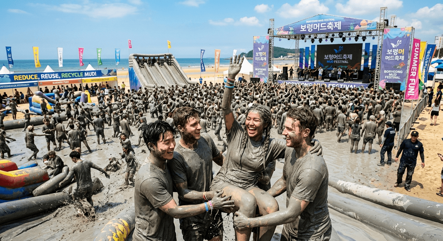보령머드축제 사진