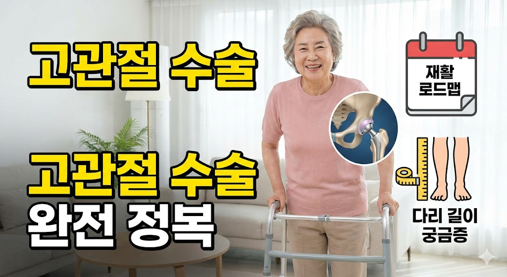 고관절 수술 후 관리