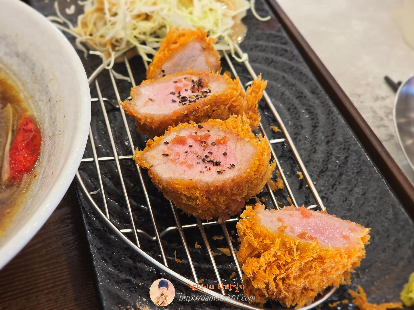 닭고기 온소바 정식