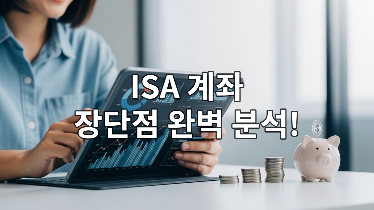 isa계좌 장단점분석