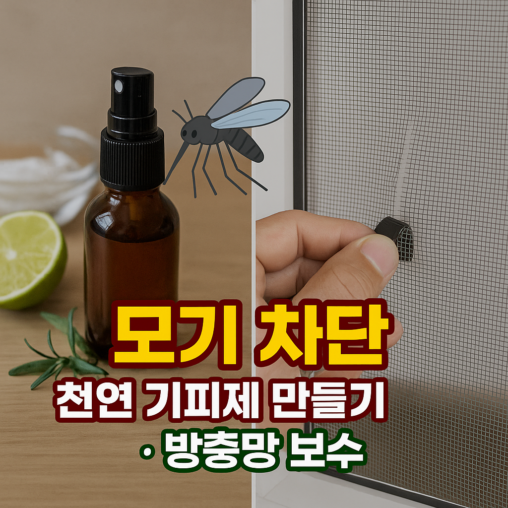 초파리, 모기, 바퀴벌레 없는 여름 만들기 – 제가 직접 해본 확실한 벌레 퇴치법