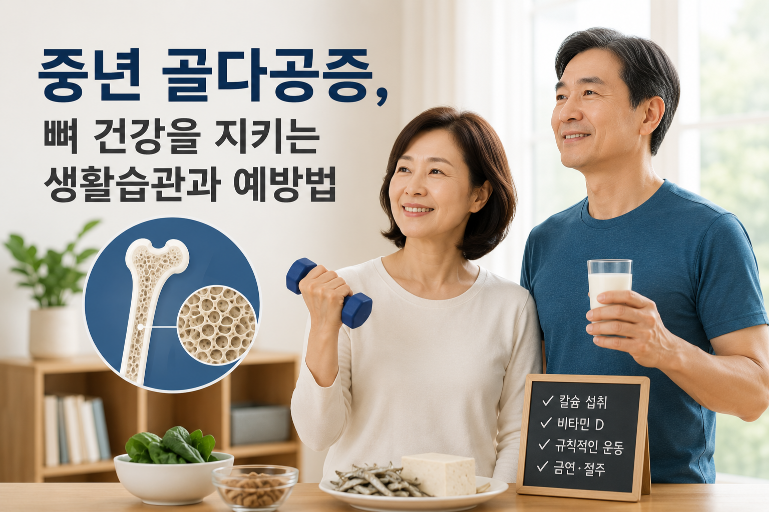 중년 골다공증