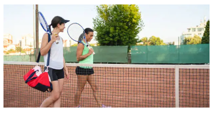 테니스치는 사람사진