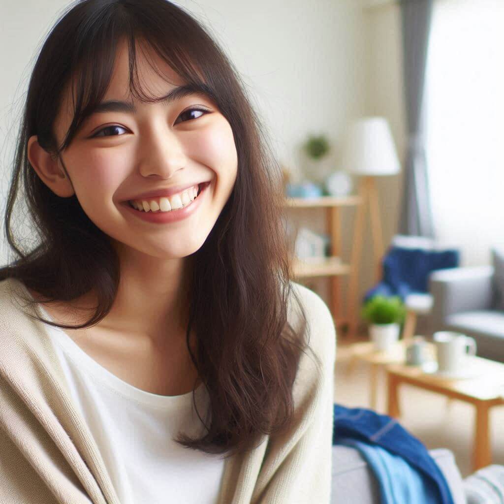 행복주택 입주자격에 해당하는 대학생이 미소짓고 있다.