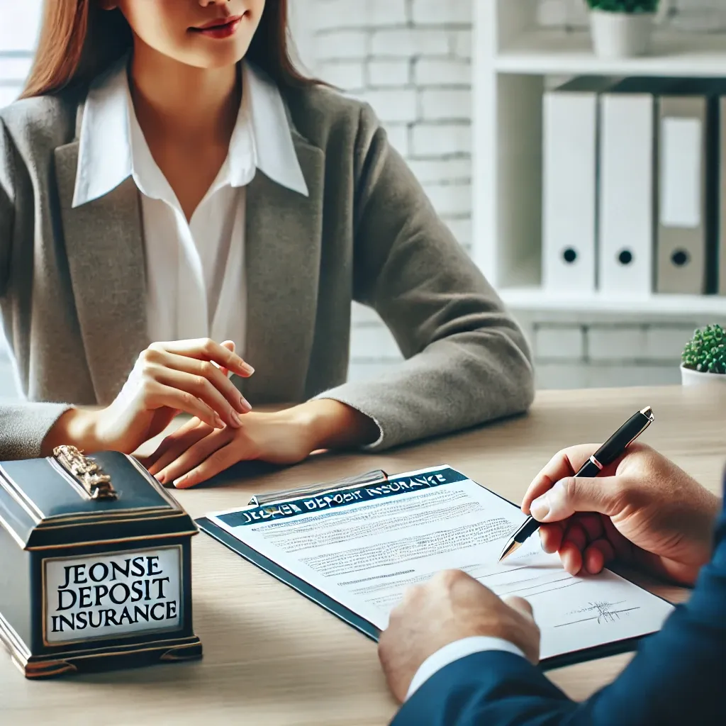 전세보증보험 상담을 받는 모습