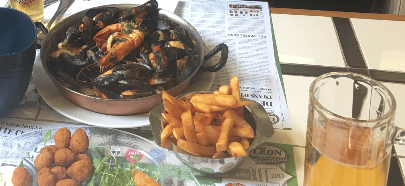 벨기에 물 프리트