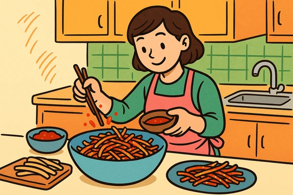 도라지무침 레시피와 맛있게 무치는 법14