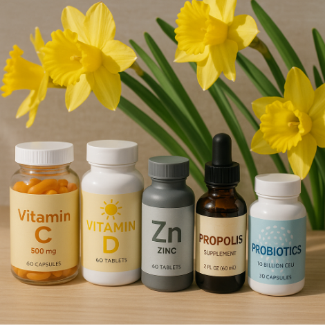 봄철 면역 강화 영양제