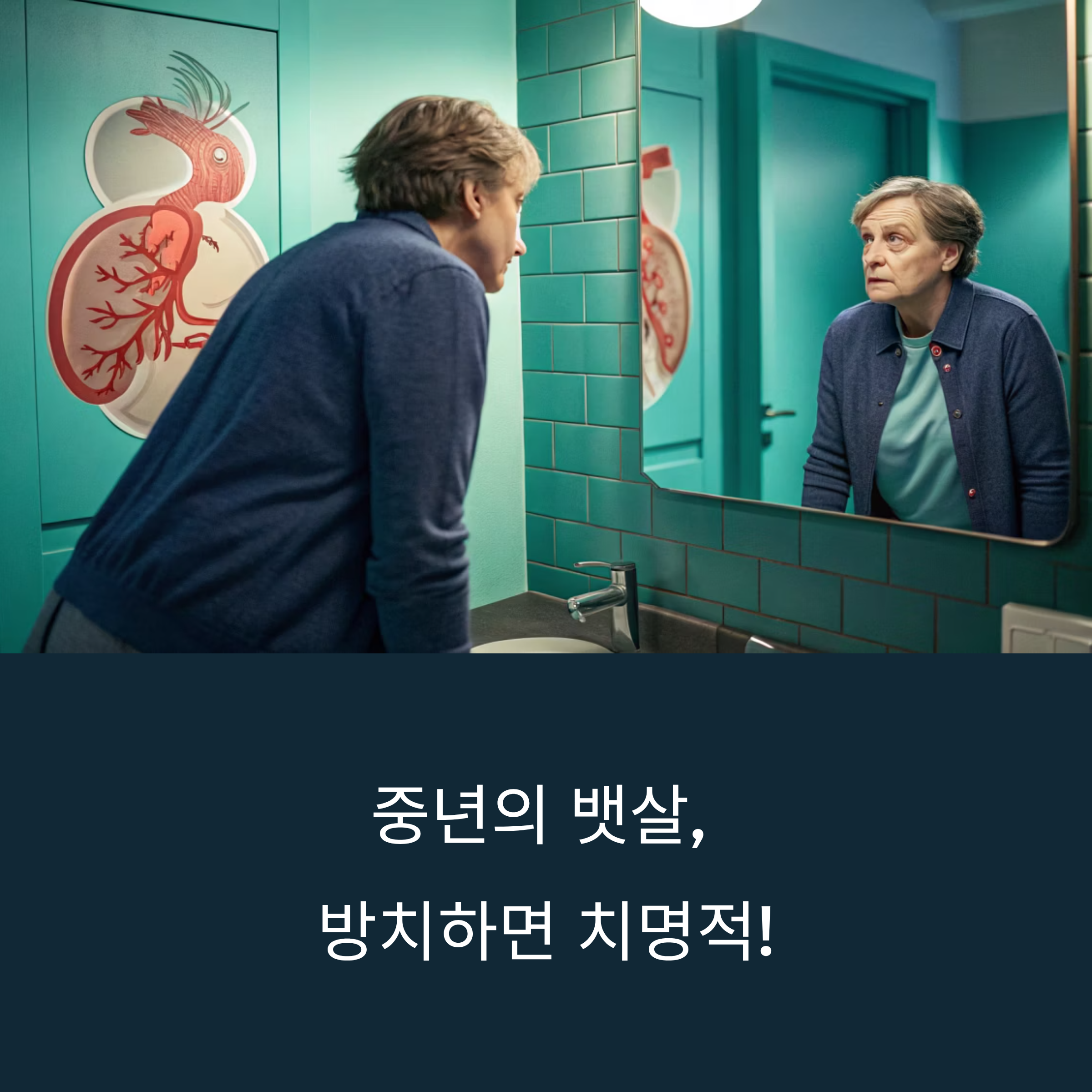 2025년 최신 연구 기반: 중년 뱃살, 내장지방부터 잡는 법