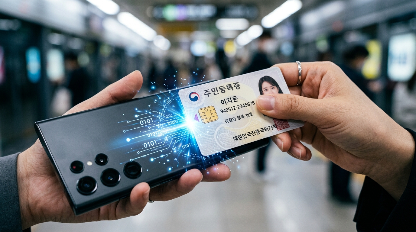 모바일 주민등록증은 본인 명의의 단말기 1대에서만 발급 가능합니다. 법인 폰이나 타인 명의 휴대폰은 이용이 제한될 수 있으니 대리점 등을 통해 본인 확인 서비스 가입 여부를 먼저 확인하세요.
