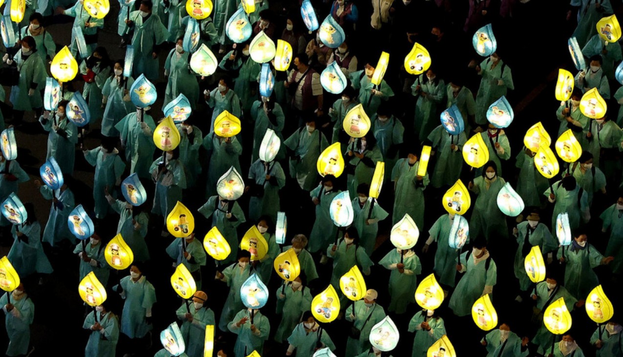 서울의 부처님 오신 날 연등 행사4