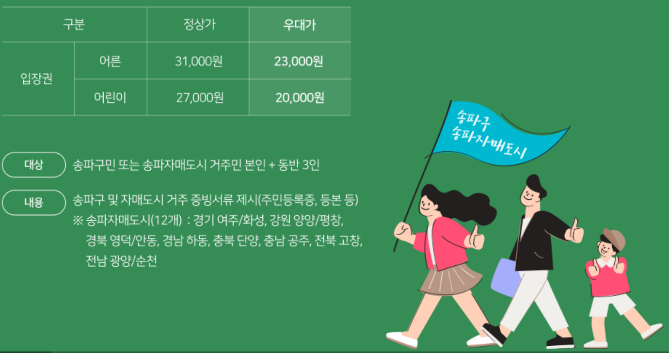 롯데타워 서울스카이 입장권할인