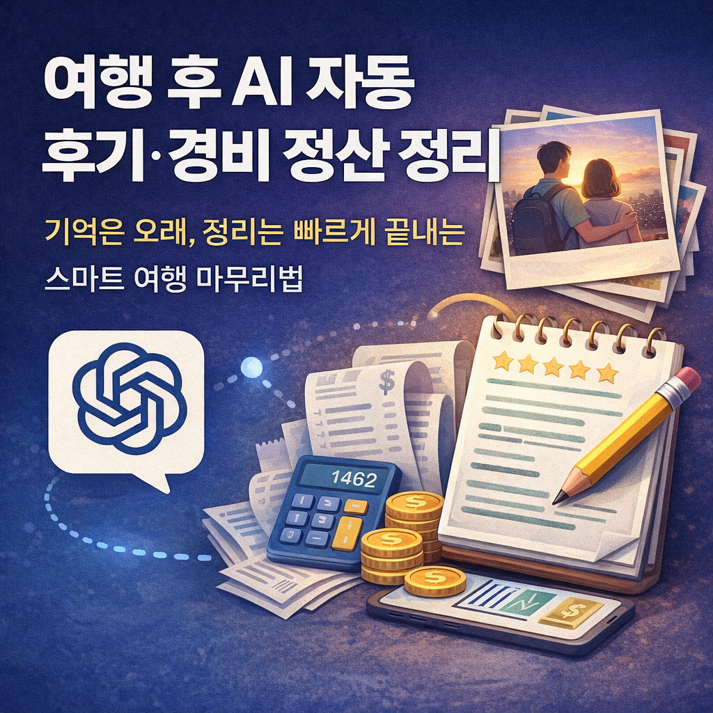여행후 자동정리