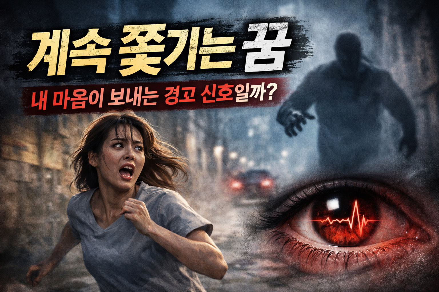 계속 쫓기는 꿈