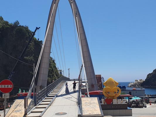 울릉도 도동항