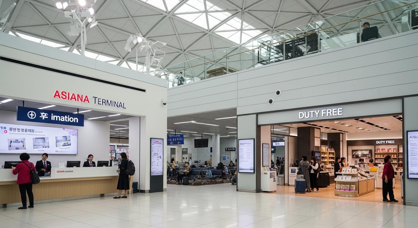 인천공항 아시아나 터미널