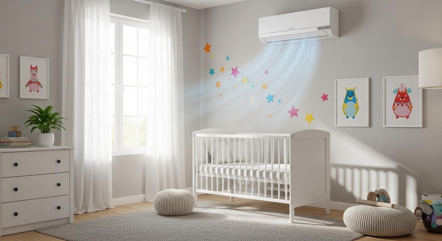 아기방 냉풍기