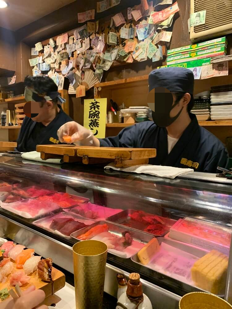 초밥 만드는 세프님