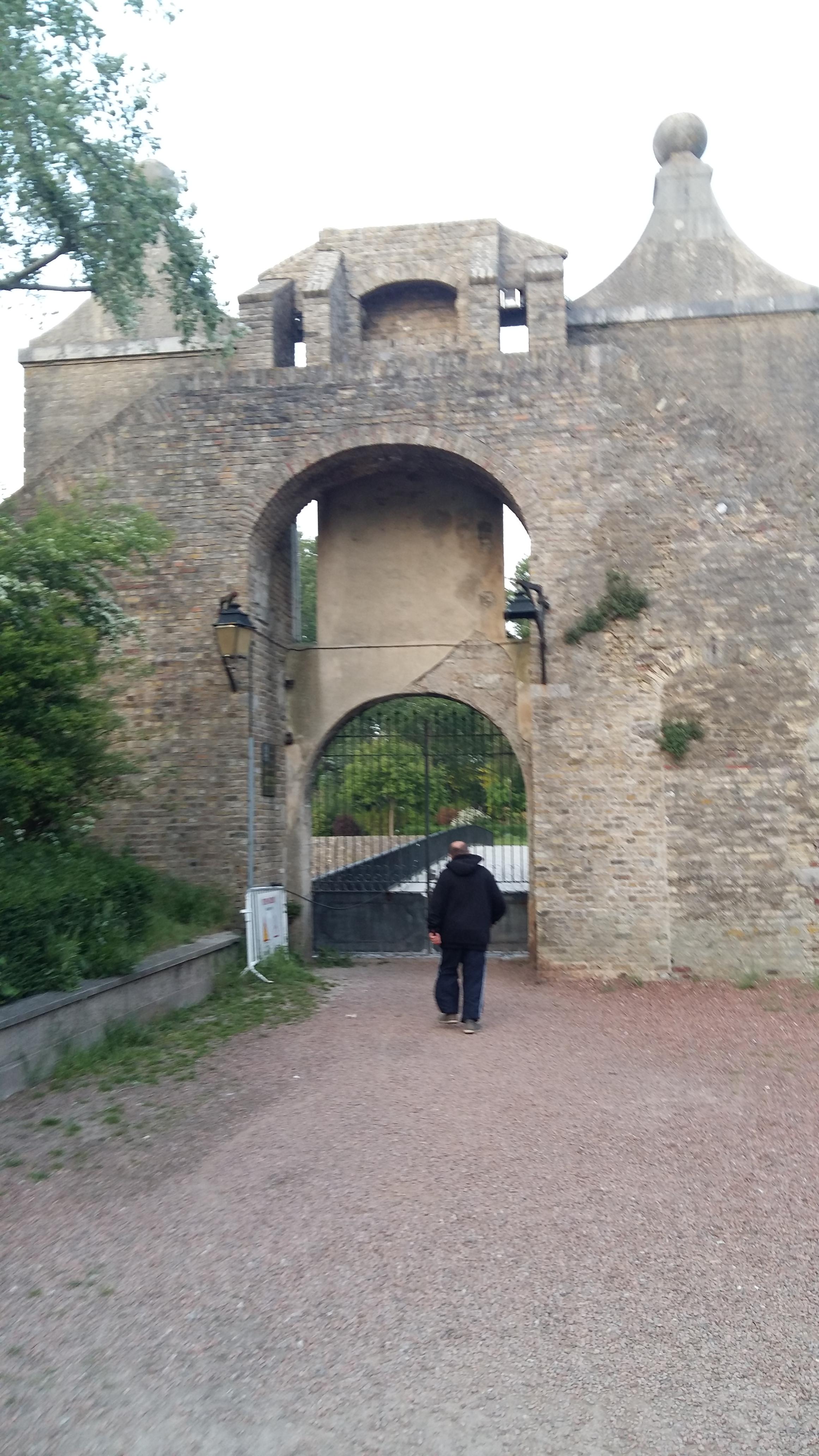 프랑스 칼레 요새 내부