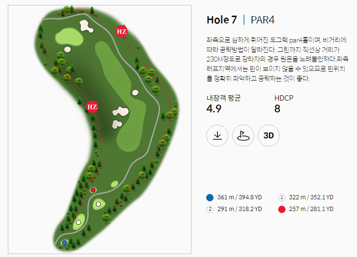 한림용인 CC 다이아몬드코스 07