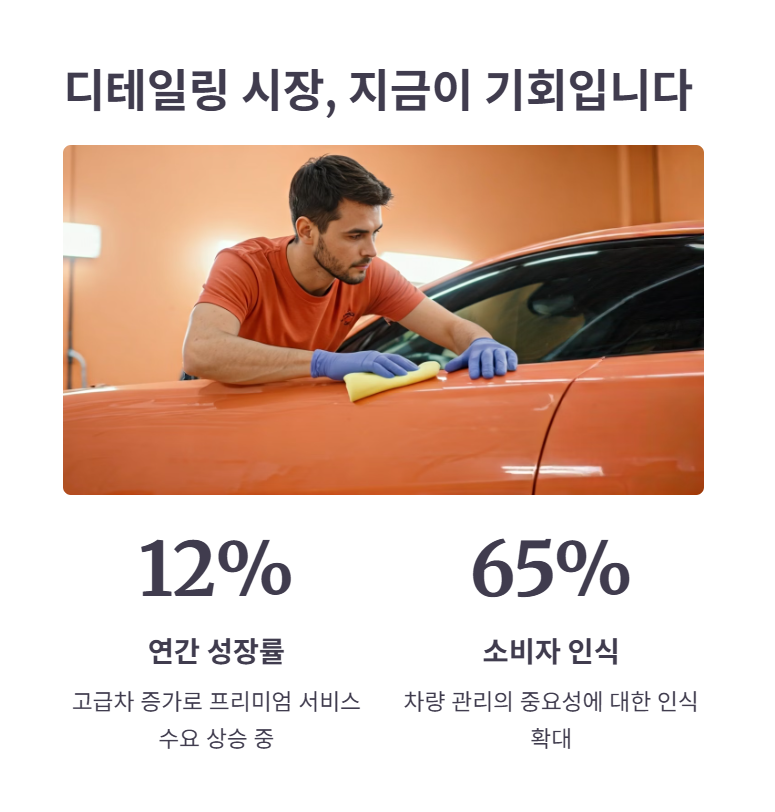 디테일링 시장 현황 및 전망