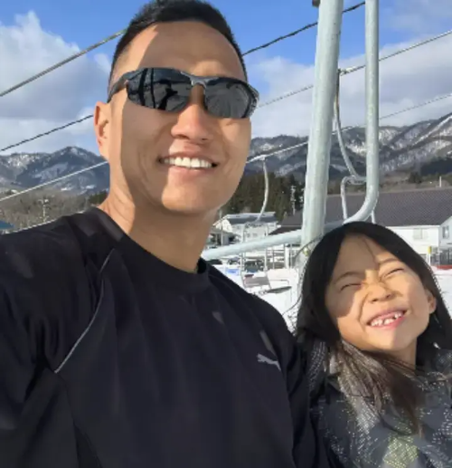 정대세- 딸과함께-사진