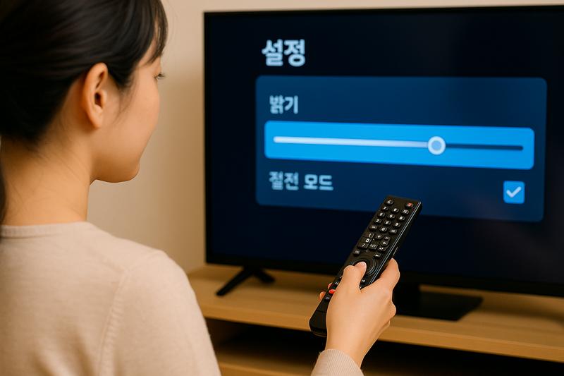 TV는 켜졌는데 화면이 안 나올 때, 차례대로 점검해보세요