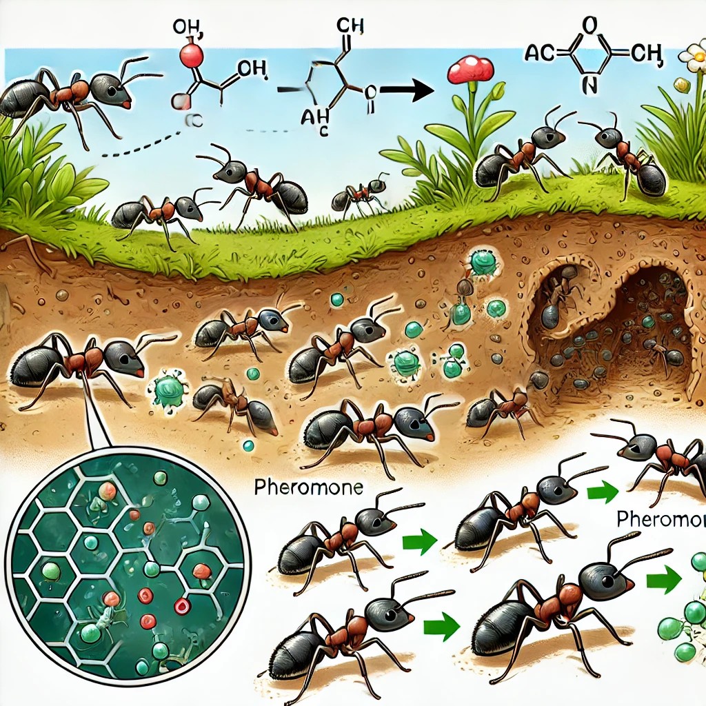 개미는 어떻게 소통할까? 냄새로 대화하는 곤충