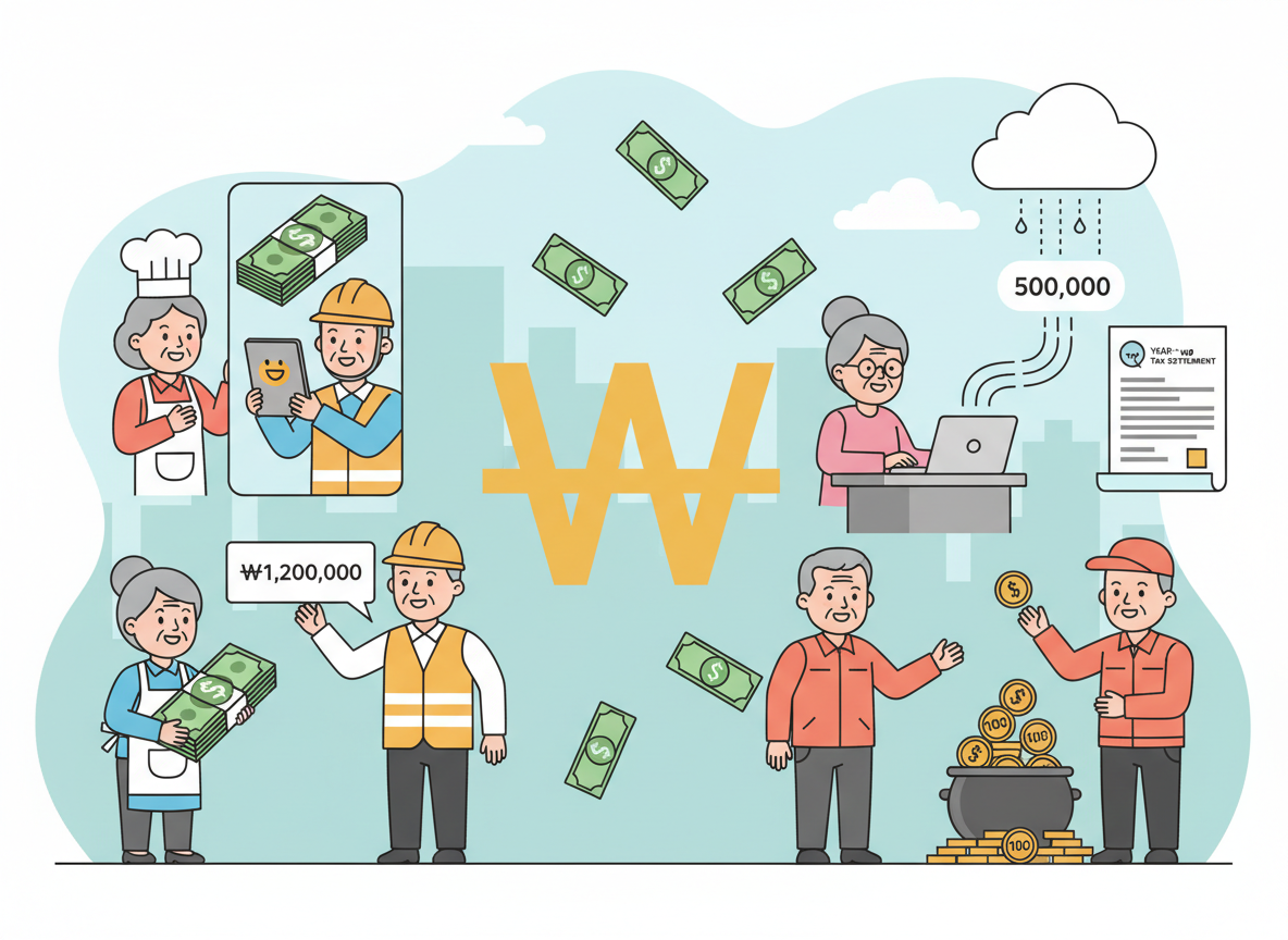 일용직 연말정산