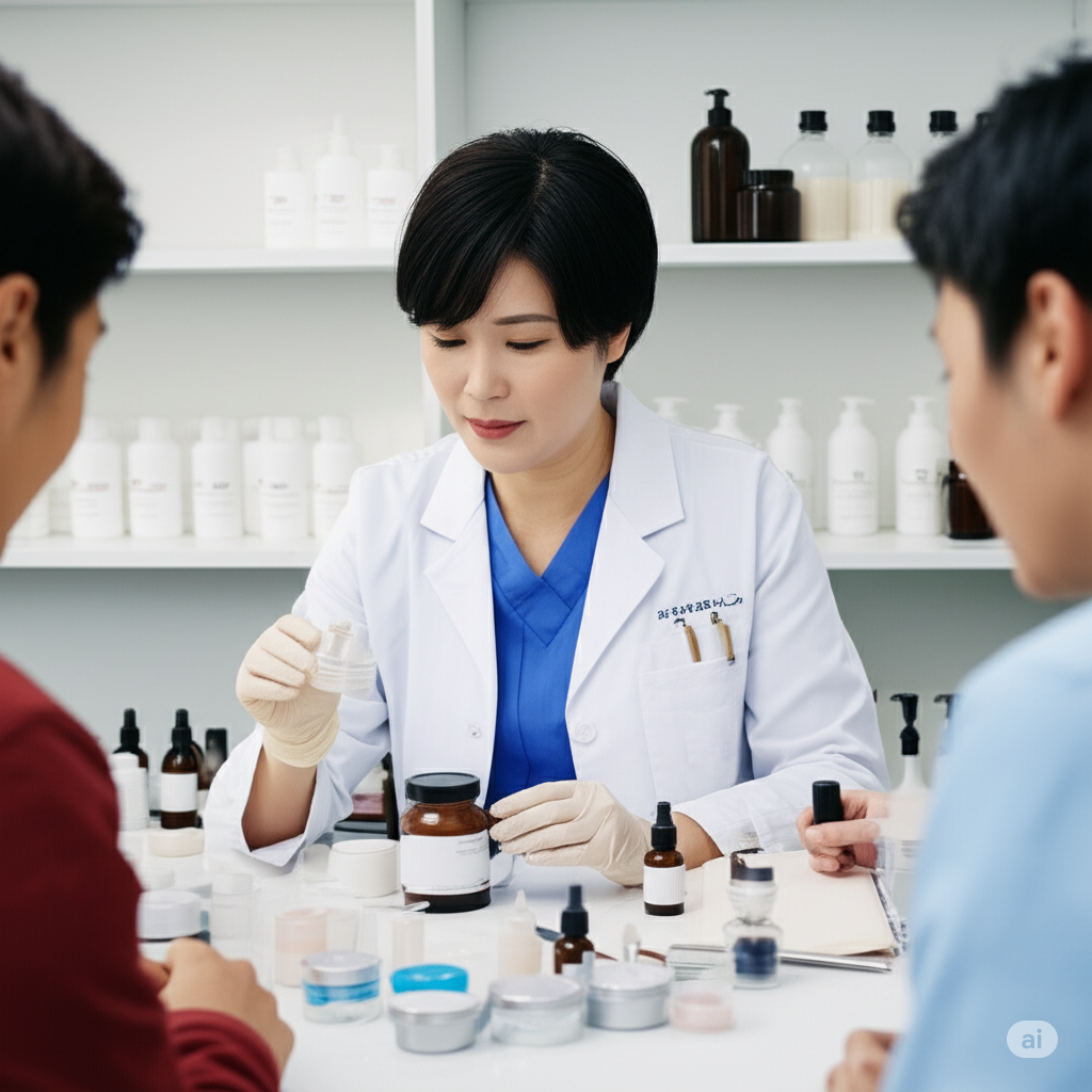 맞춤형화장품조제관리사의 전문성을 바탕으로 소비자의 니즈를 충족시켜주는 핵심인력