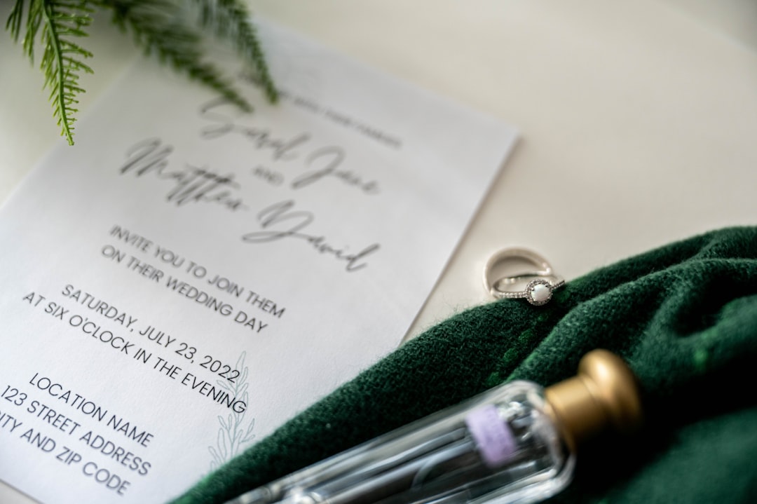 Marriage certificate