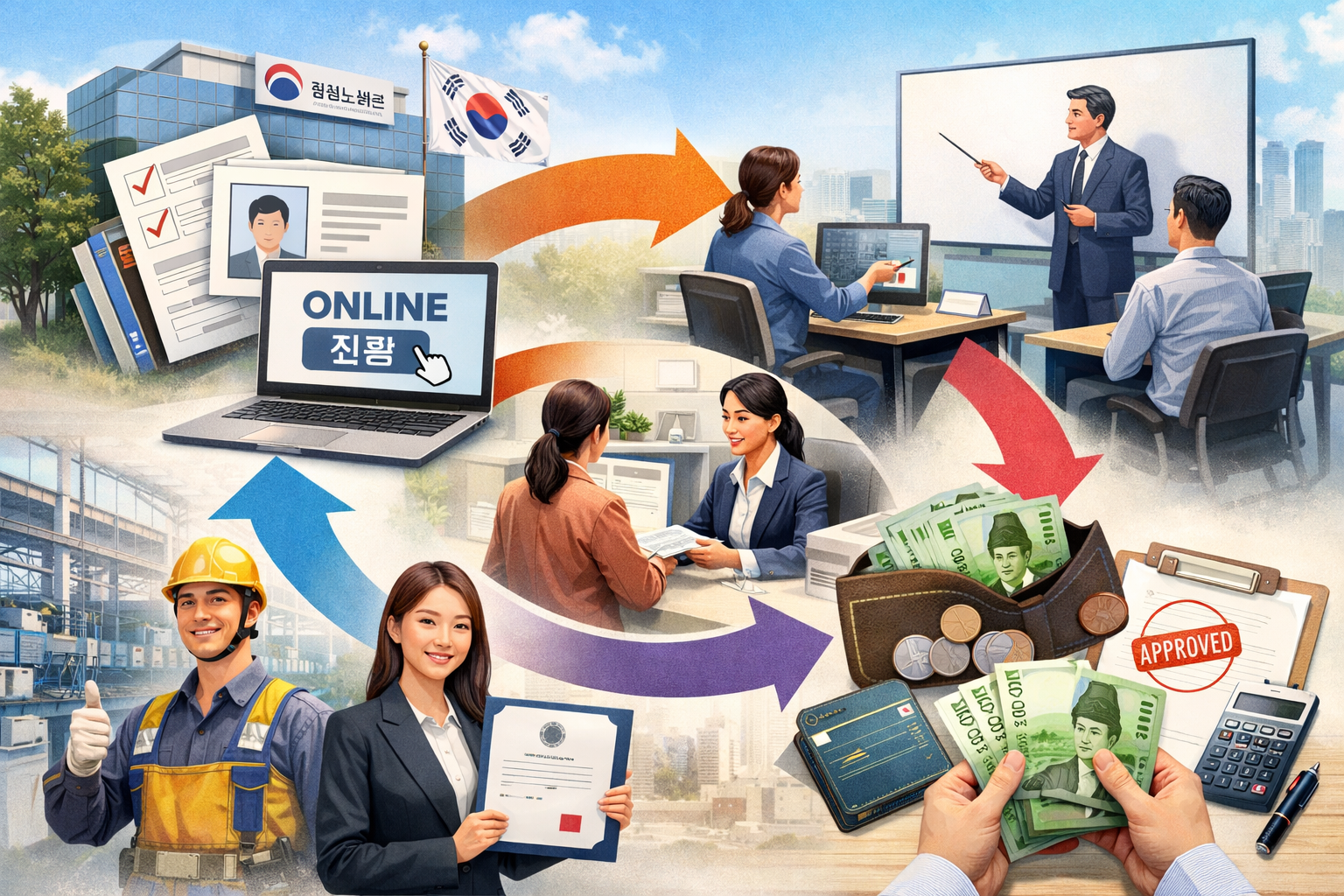 고용노동부 재취업 지원