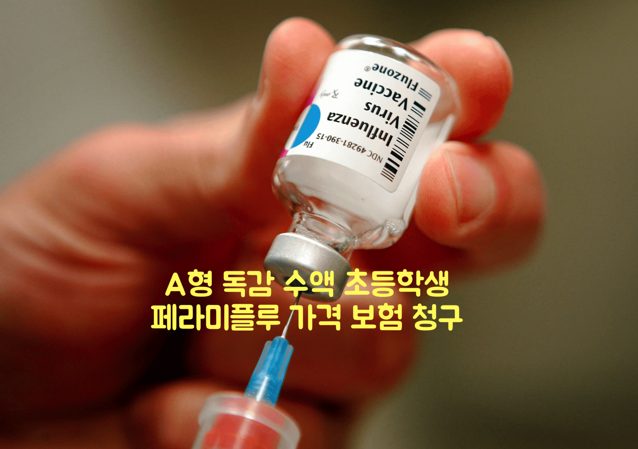 A형 독감 수액
