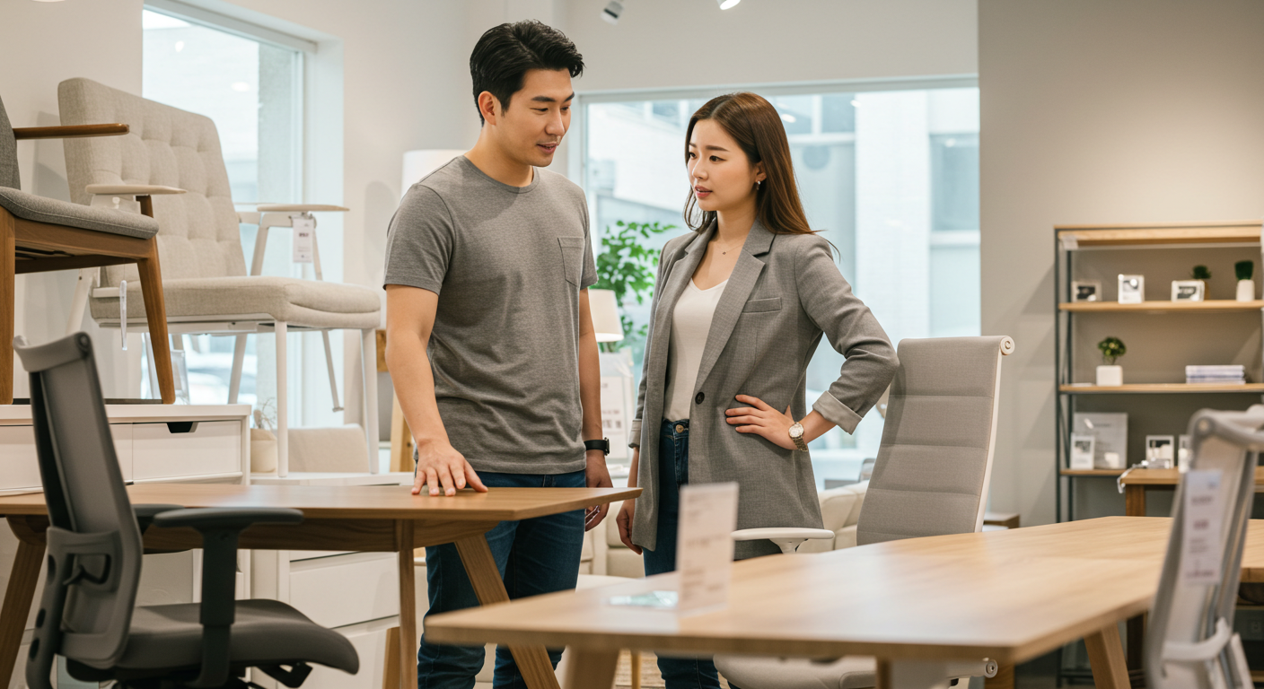 이케아 게이밍 책상