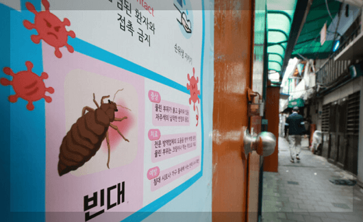 쪽방촌 긴급 방제 작업