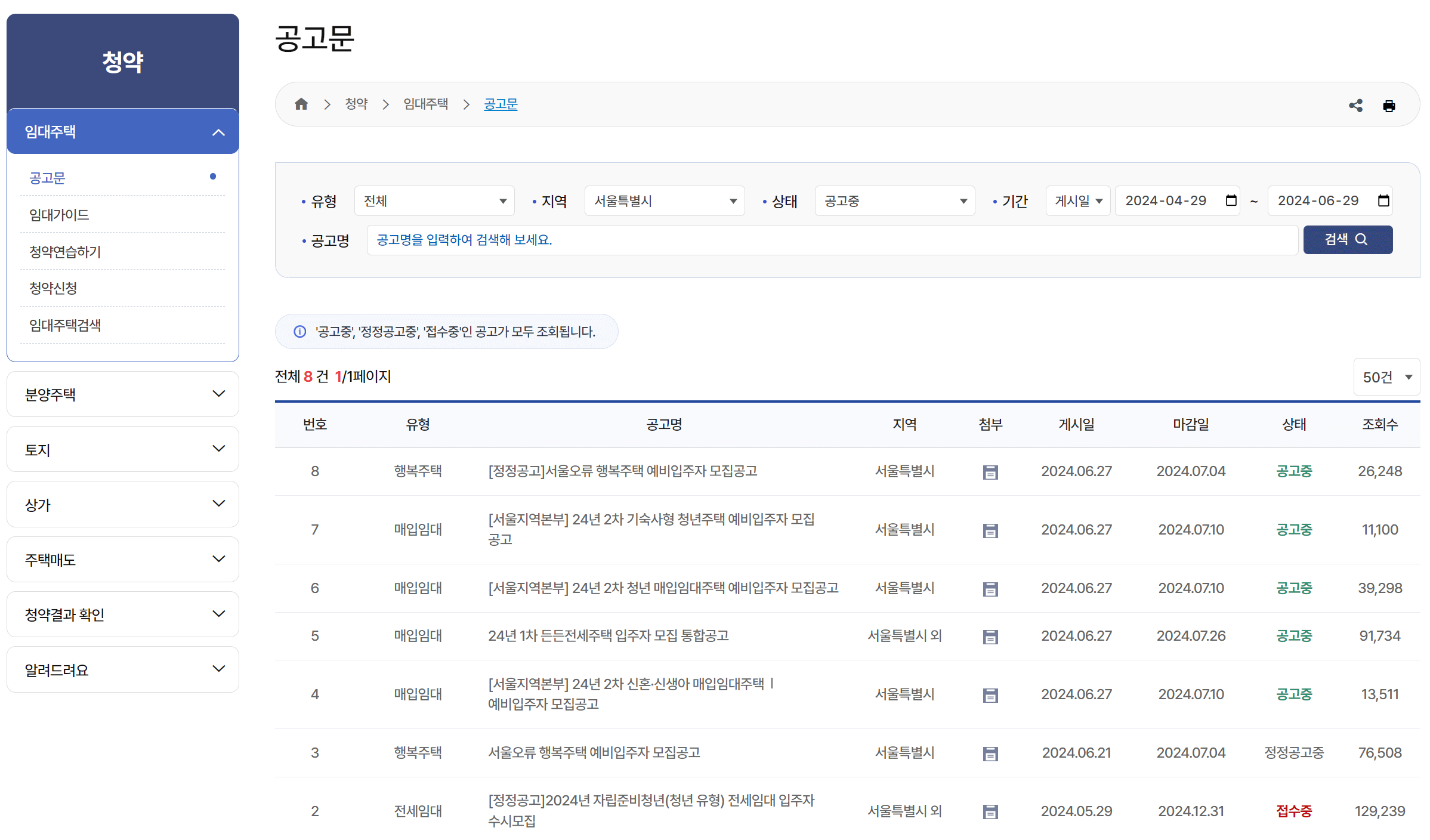 주택청약